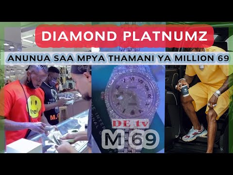 ANGALIA SAA MPYA YA DIAMOND PLATNUMZ YENYE THAMANI YA MILLION 69. DETV ONLINE