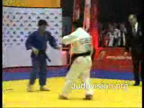 JUDO 2007 Super World Cup: Ruslan Kishmakhov (RUS) - Amiran Papinashvili (GEO)