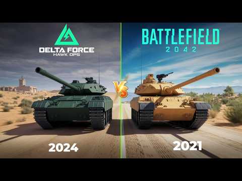 Delta Force vs Battlefield 2042 - Physics and Detail Comparison