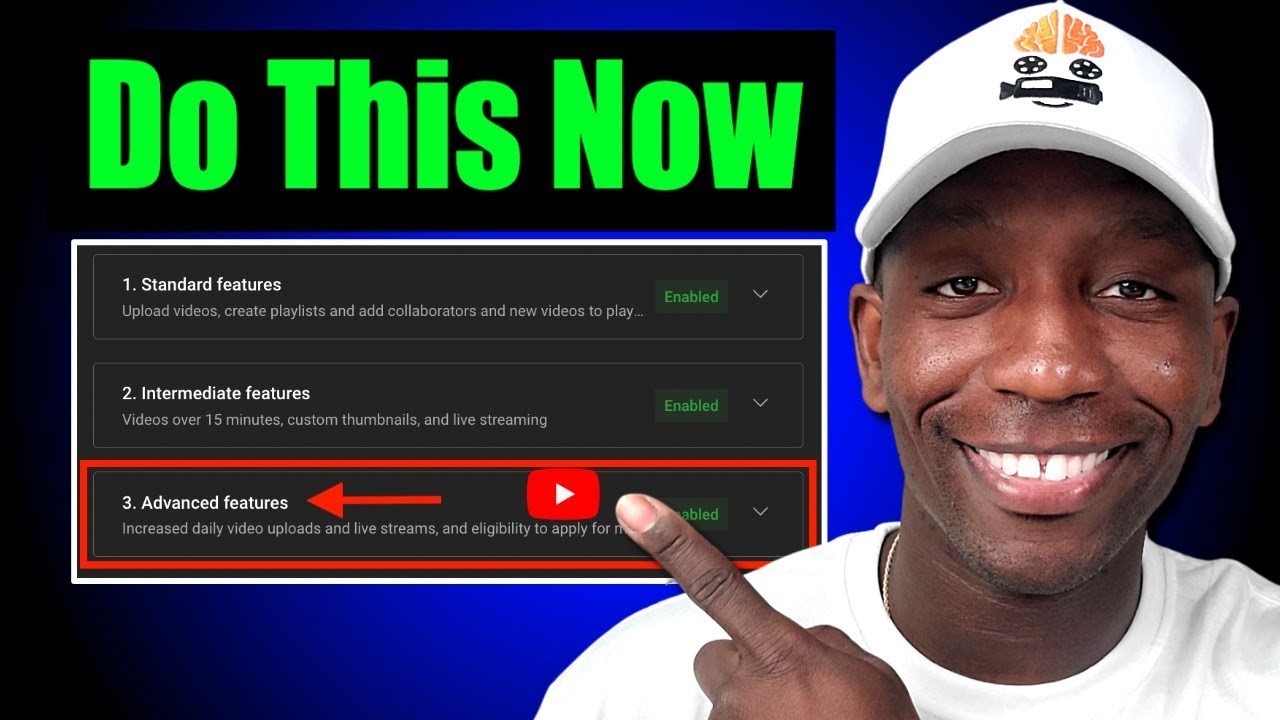 How To Get ACCESS To ADVANCED Features On YouTube (QUICK & EASY)