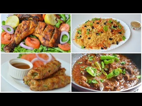 TOP 4 DAWAT RECIPES by (YES I CAN COOK)