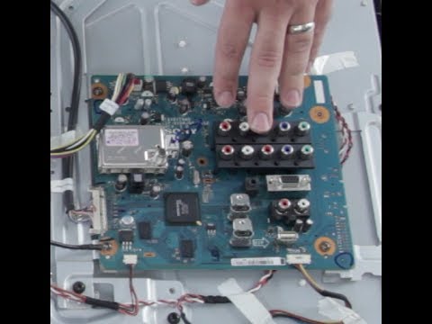 Reparando Samsung TV LCD no se enciende Sin imagen pantalla oscura Capacitores son malos