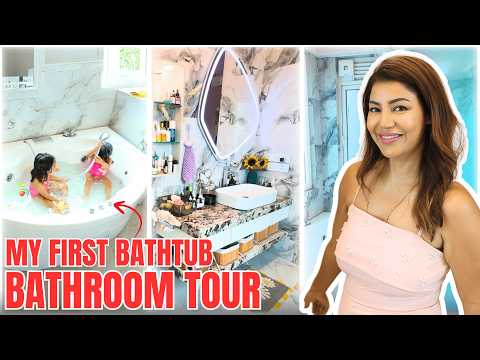 My bathroom Tour | HINDI | WITH ENGLISH SUBTITLES | Debina Decodes |