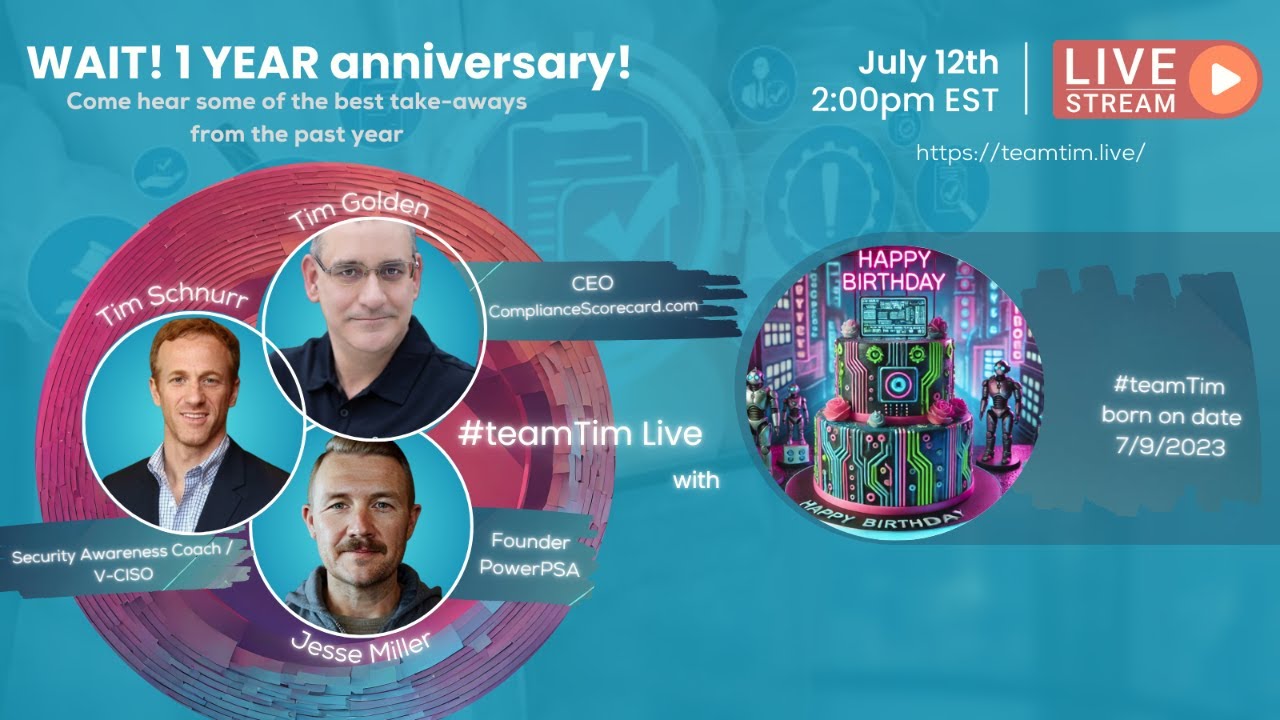 #teamTim 1 year anniversary!
