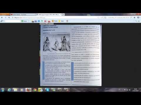 Enem 2012 Correção Questão 1 Caderno Azul do primeiro Dia.