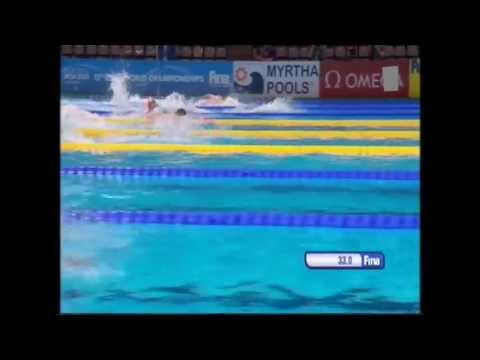 WC Swimming Barcelona 2013 : Final Men's 200m Freestyle - Race + Podium