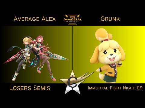 Immortal Fight Night 119 Losers Semis - Average Alex (Pyra) vs Grunk (Isabelle) - HDR