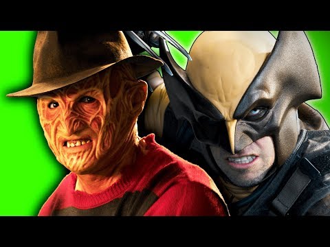 Freddy Krueger vs Wolverine. ERB Behind the Scenes