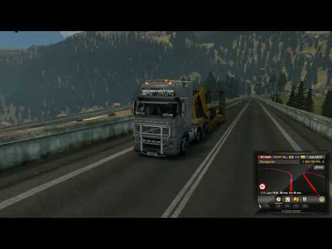 Euro Truck Simulator 2 I Ascenso al puerto de Milano.
