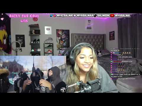 Mya Salina REACTS to Jay Hound - All In One (WhoRunItNYC Performance)