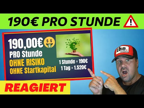 Verdiene 190,00€ PRO STUNDE (selbst wenn du pleite bist)OHNE STARTKAPITAL - Michael reagiert auf