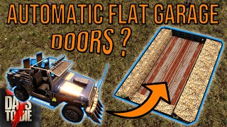 7 Days to Die | AUTOMATIC FLAT GARAGE DOORS BASE ENTRY ! | TUTORIAL | Alpha 20