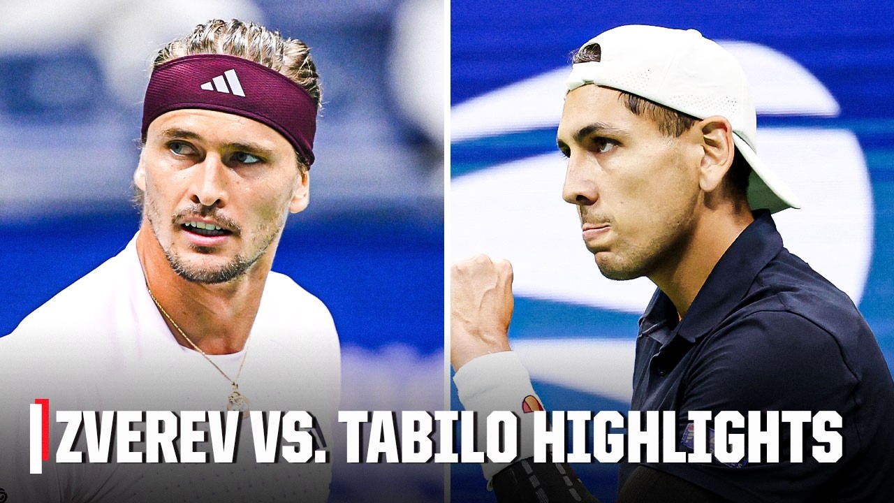 No. 1 Alexander Zverev vs. No. 25 Alejandro Tabilo | Full Match Highlights | 2026 US Open