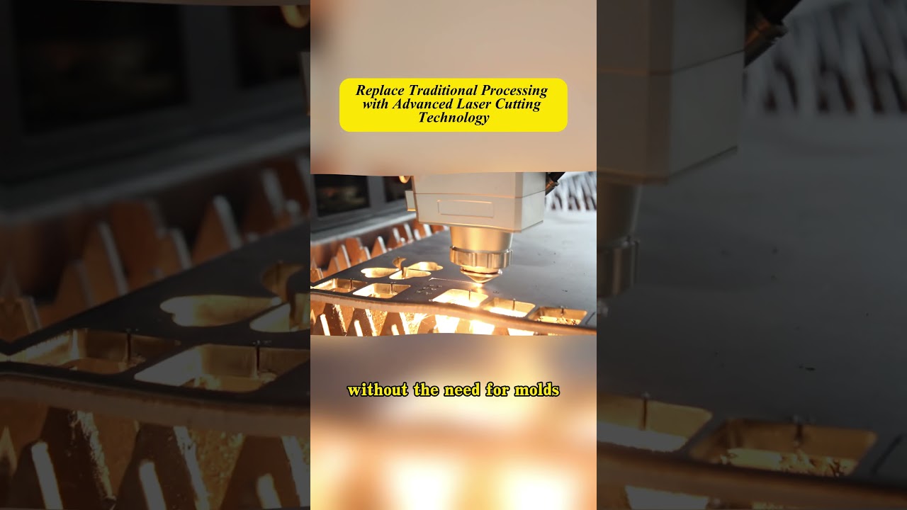 Replace Traditional Processing with Advanced Laser Cutting Technology #cnc  #madeinchina  #workshop