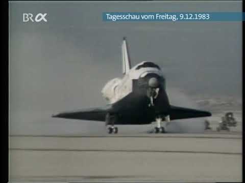 ARD Tagesschau vom 09.12.1983 - Shuttle STS-9 Landung