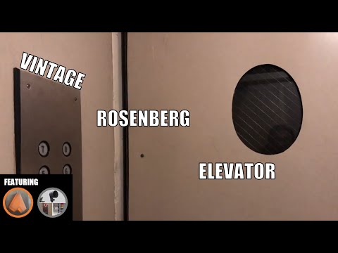Vintage Rosenberg Traction Elevator in Milwaukee, WI