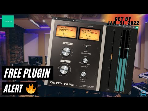 FREE PLUGIN ALERT - Softube DIRTY TAPE (LIMITED TIME!)