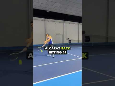 Carlos Alcaraz BACK Practicing Again 🤩