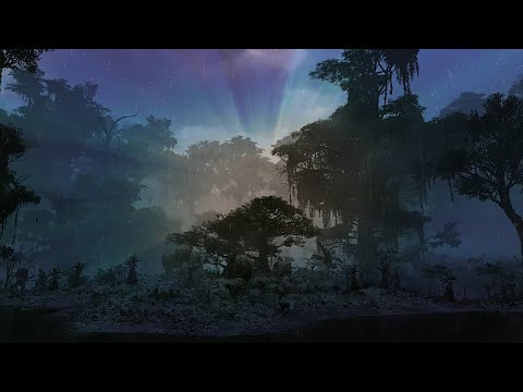 Jungle Rain In The Shadow Of The Resistance Base On Pandora | AFOP ASMR