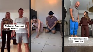 Only Girls Can do TikTok Challenge | 👩‍🦰 You certainly can not do these challenges
