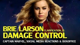 Captain Marvel Damage Control: Brie Larson Controversies Continue