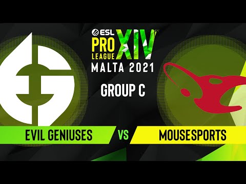 CS:GO - mousesports vs. Evil Geniuses [Nuke] Map 2 - ESL Pro League Season 14 - Group C