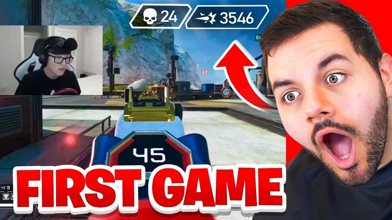 Reacting to iiTzTimmy's FIRST APEX GAME