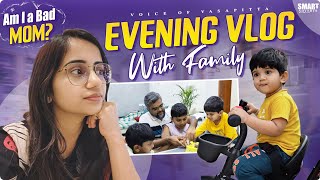 Evening vlog with family || Sports wear Shopping for Arjun #voiceofvasapitta #teluguvlogs