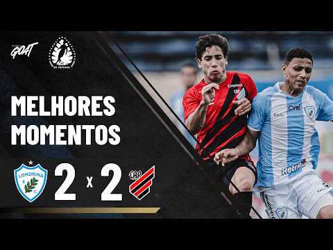 LONDRINA E ATHLETICO-PR EMPATAM EM SEMIFINAL INTENSA DO PARANAENSE!