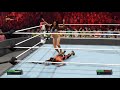 Bianca Belair Vs Katana Chance Falls Count Anywhere Match WWE 2K23