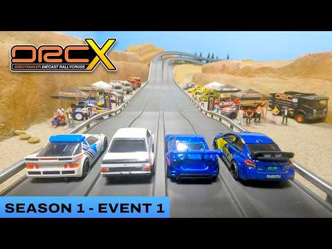 DRC-X Rallycross Event 1 (ALL Races) Diecast Rally Racing