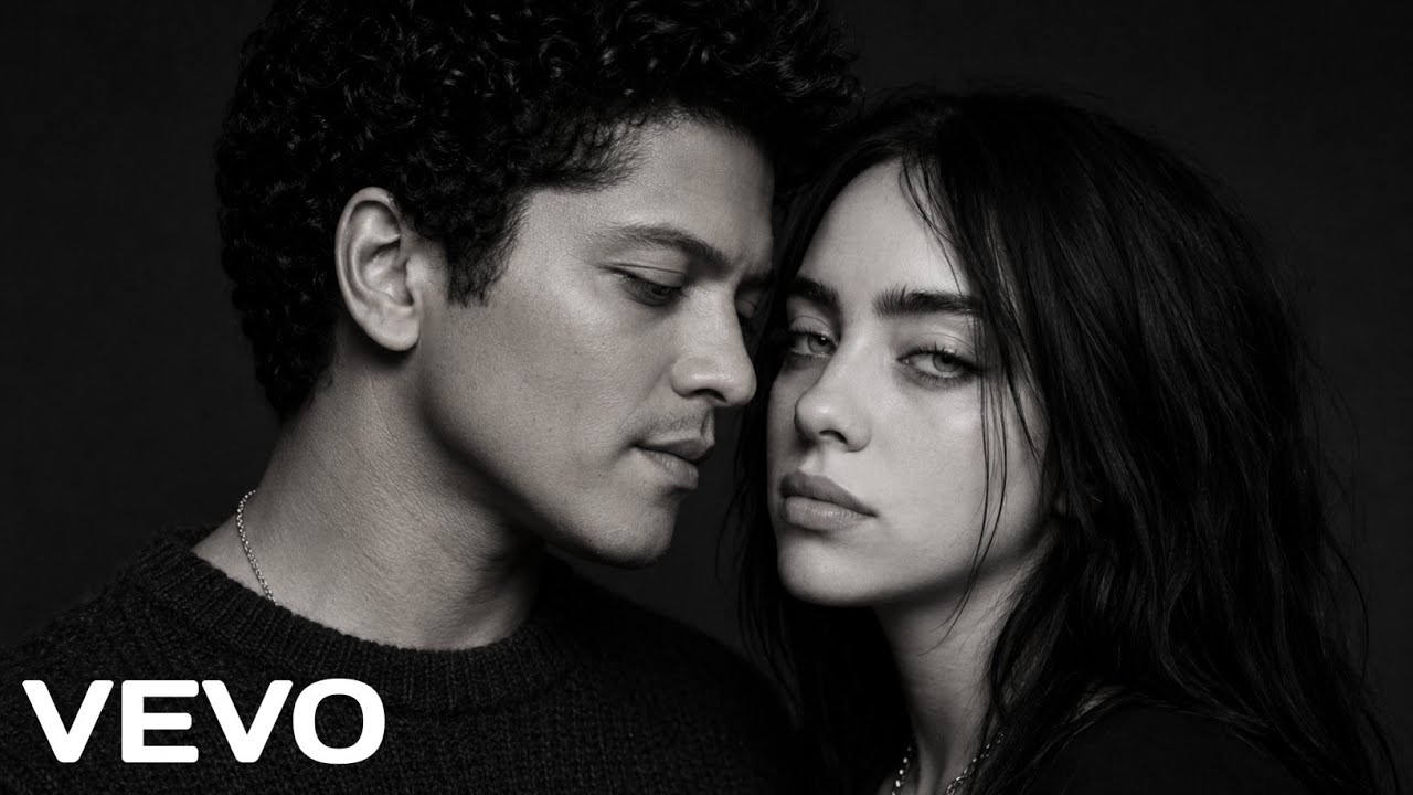 Bruno Mars & Billie Eilish - Midnight Missin'You ( Official Lyric Video ) 
