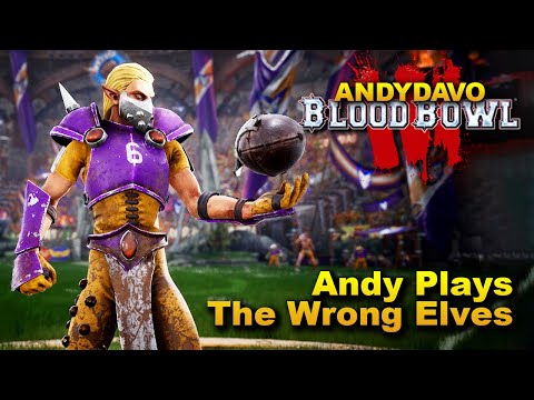 First Blood Bowl 3 Gameplay - Elven Union!