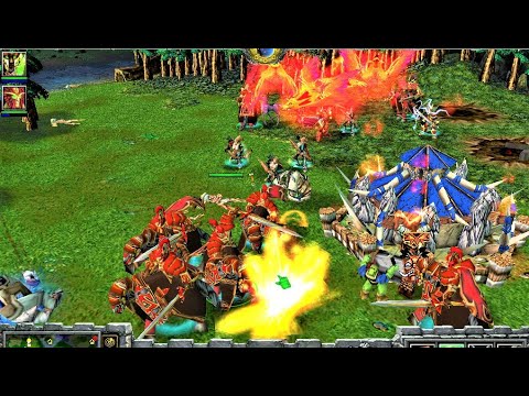 Warcraft 3: Race Gameplay - (Blood Elves) Custom - (Ver. 5 Orcs Easy)