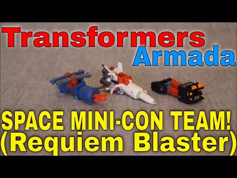 Transformers Armada Space Mini-Con Team (Requiem Blaster) - GotBot True Review NUMBER 755