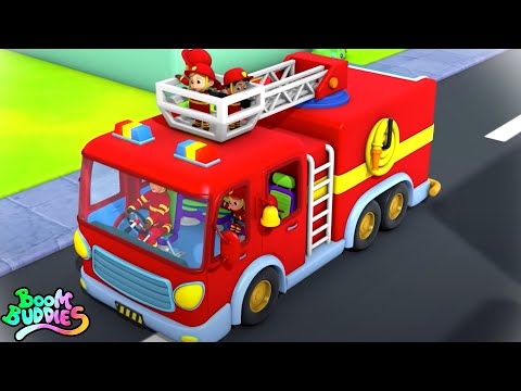 Wheels On the Fire Truck + More Nursery Rhymes and Children Songs