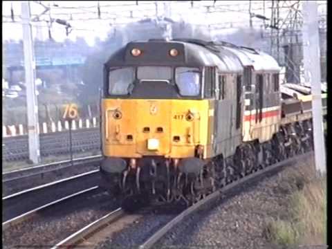 Classic British Rail  -   Bescot   -  28th October 1992