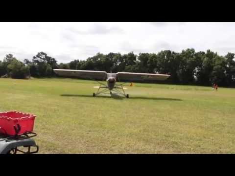 STOL Mini German Storch N156MM Short Field Landing