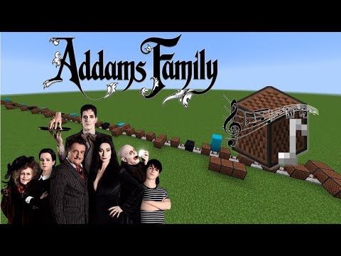 orti - Minecraft: The Addams Family Theme with Note Blocks