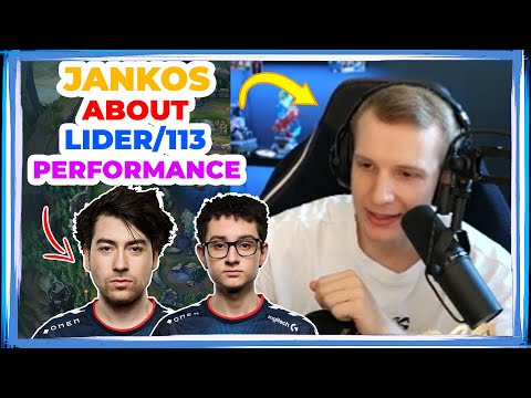 Jankos About AST LIDER and 113 Performance 🤔