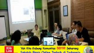 preview picture of video 'SB1M Sekolah Bisnis Online 1 Milyar Sawah Lama - Ciputat'