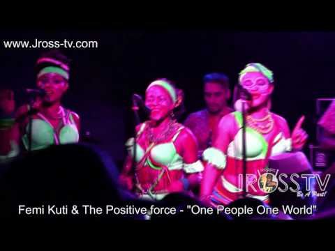 James Ross @ Femi Kuti & The Positive Force - "One People One World" - www.Jross-tv.com