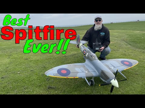 Flightline Spitfire 1600mm from Motion RC Possibly the best foamy Spitfire ever!