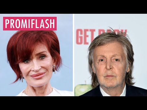 Video Thumbnail: Sharon Osbourne unterstützt Paul McCartney bei Premiere