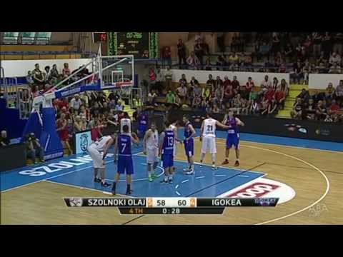ABA Liga 2014/15, Round 03 match: Szolnoki Olaj - Igokea