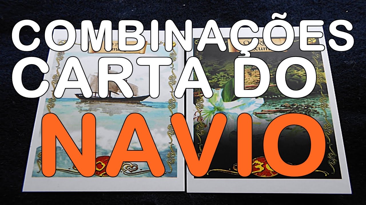 COMBINAÇÕES COM A CARTA DO NAVIO