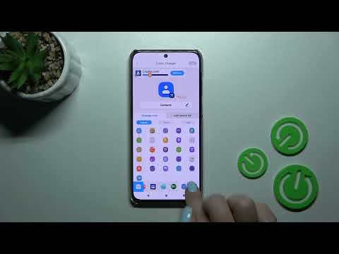 How to Change Icons Shape on the MOTOROLA Edge 30 Neo - X Icon Changer App