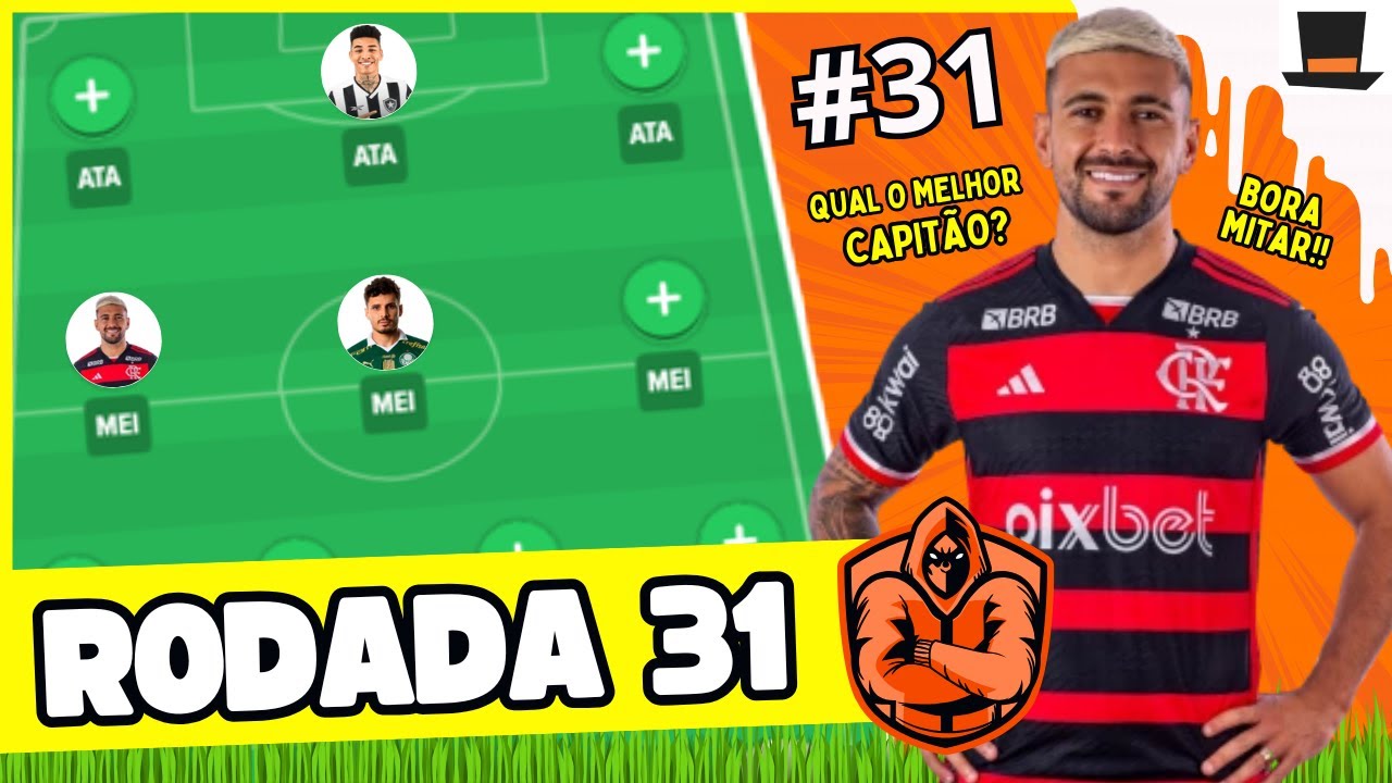RODADA #31 | CARTOLA FC 2024 | 2.195 PONTOS ESTAMOS MITANDO