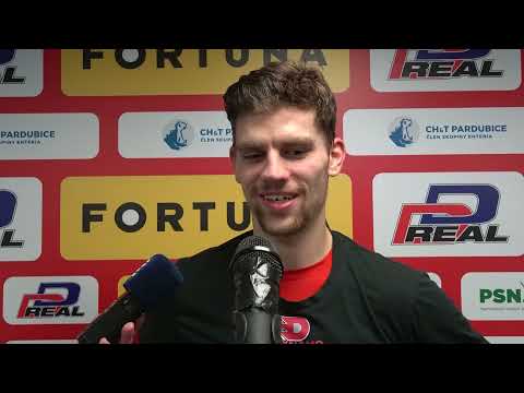 OHLAS | Patrik Poulíček po utkání 39. kola proti HC Energie Karlovy Vary