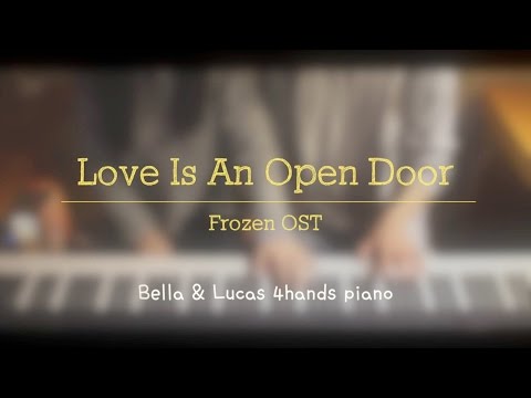 Love Is An Open Door - Frozen OST 4hands piano cover